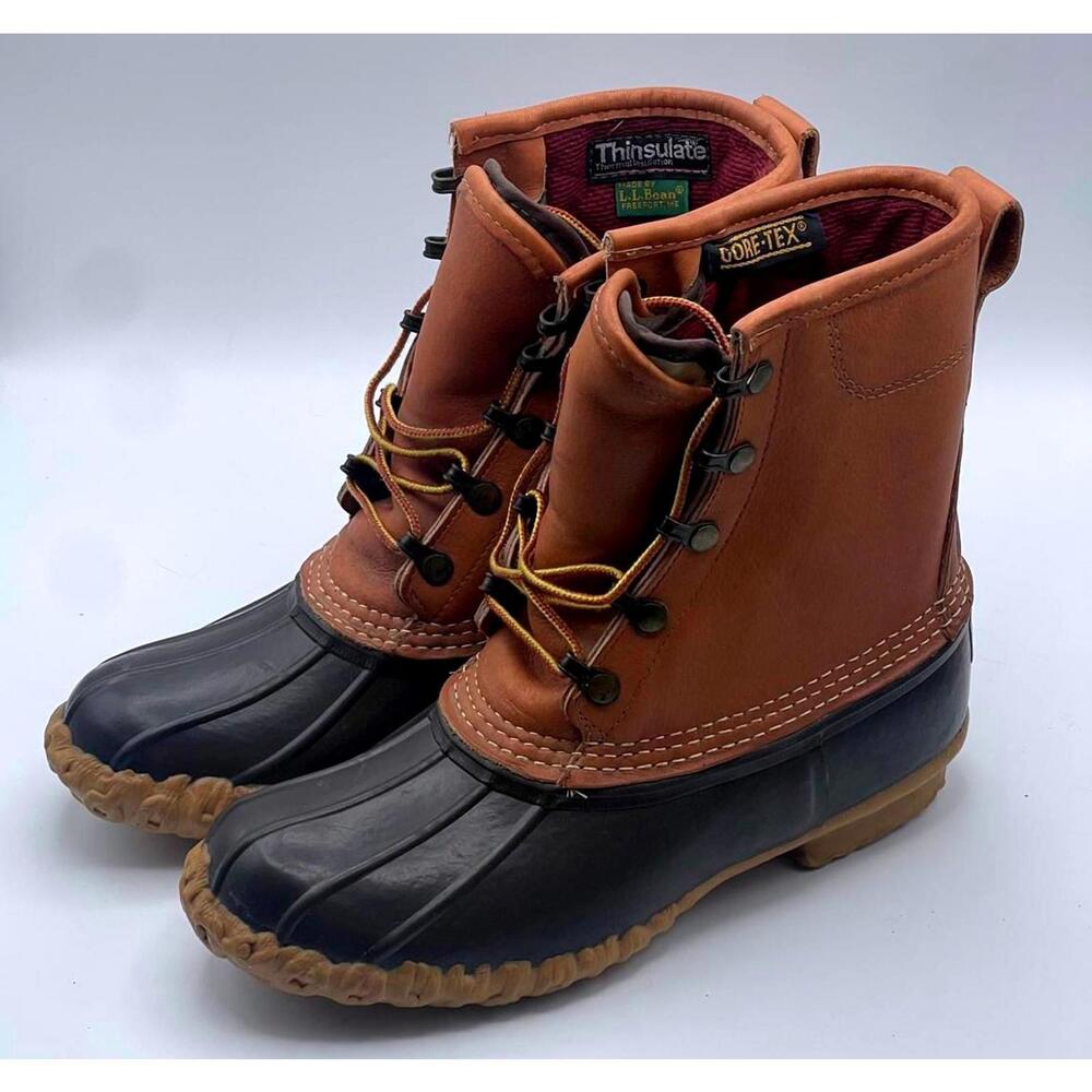 3M Thinsulate Women's Orange and Black Winter Boots - Picture 5 of 7